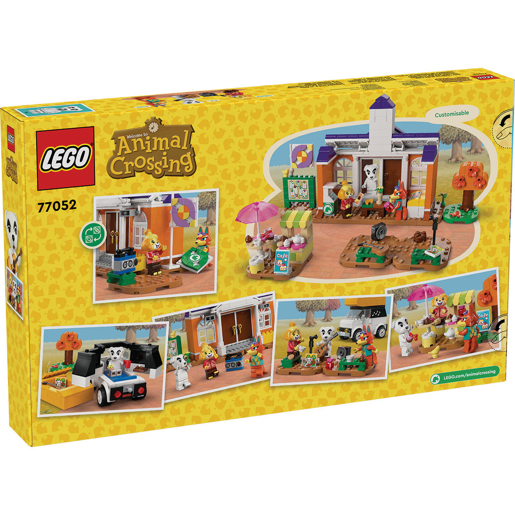 LEGO® Animal Crossing™ K.K.’s Concert in the Plaza - Đồ chơi lắp ráp Buổi hòa nhạc quảng trường - LEGO 77052