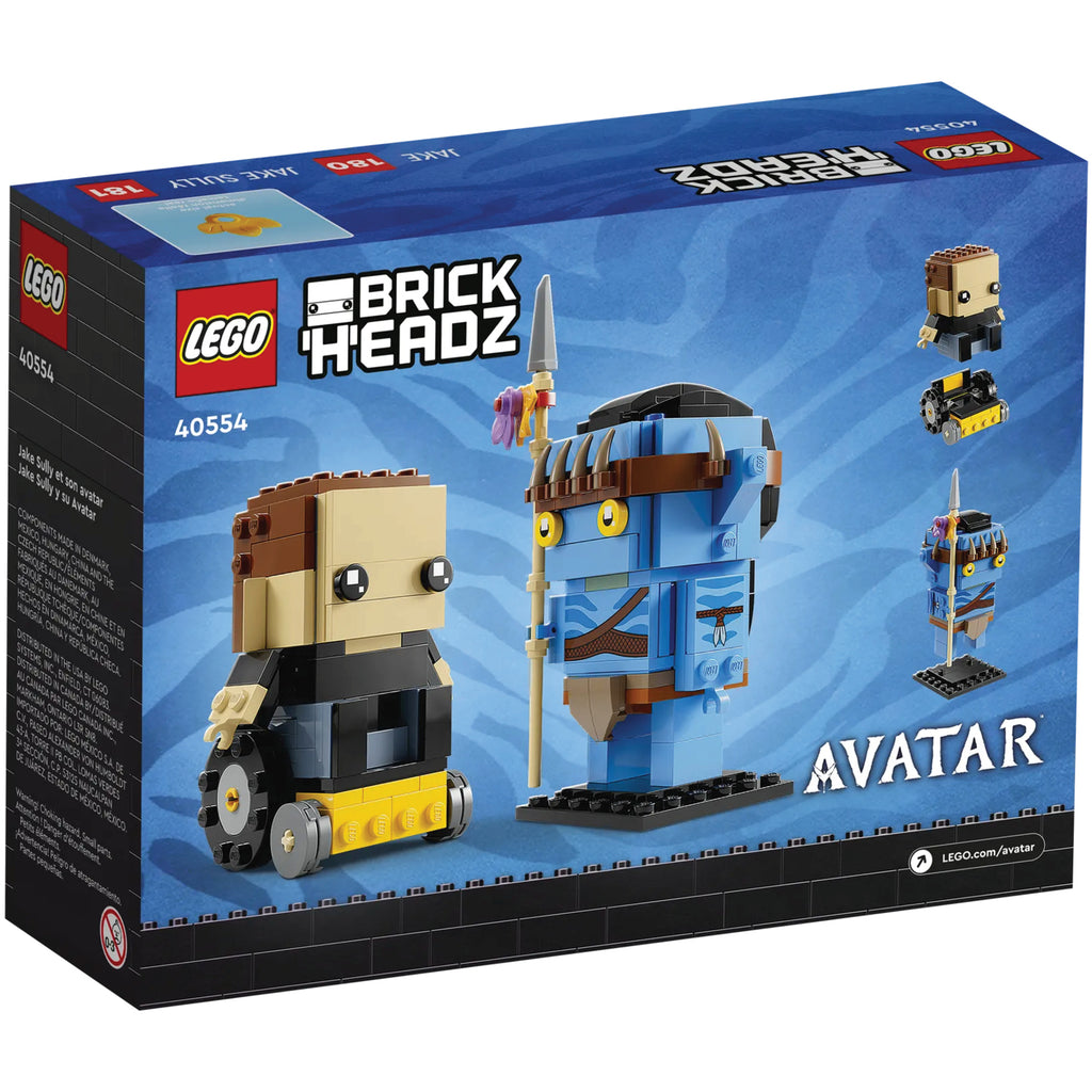 LEGO® BrickHeadz™ Jake Sully & his Avatar - Mô Hình Lắp Ráp Disney Avatar (40554) LEGO - ảnh 5 - LEGO BrickHeadz