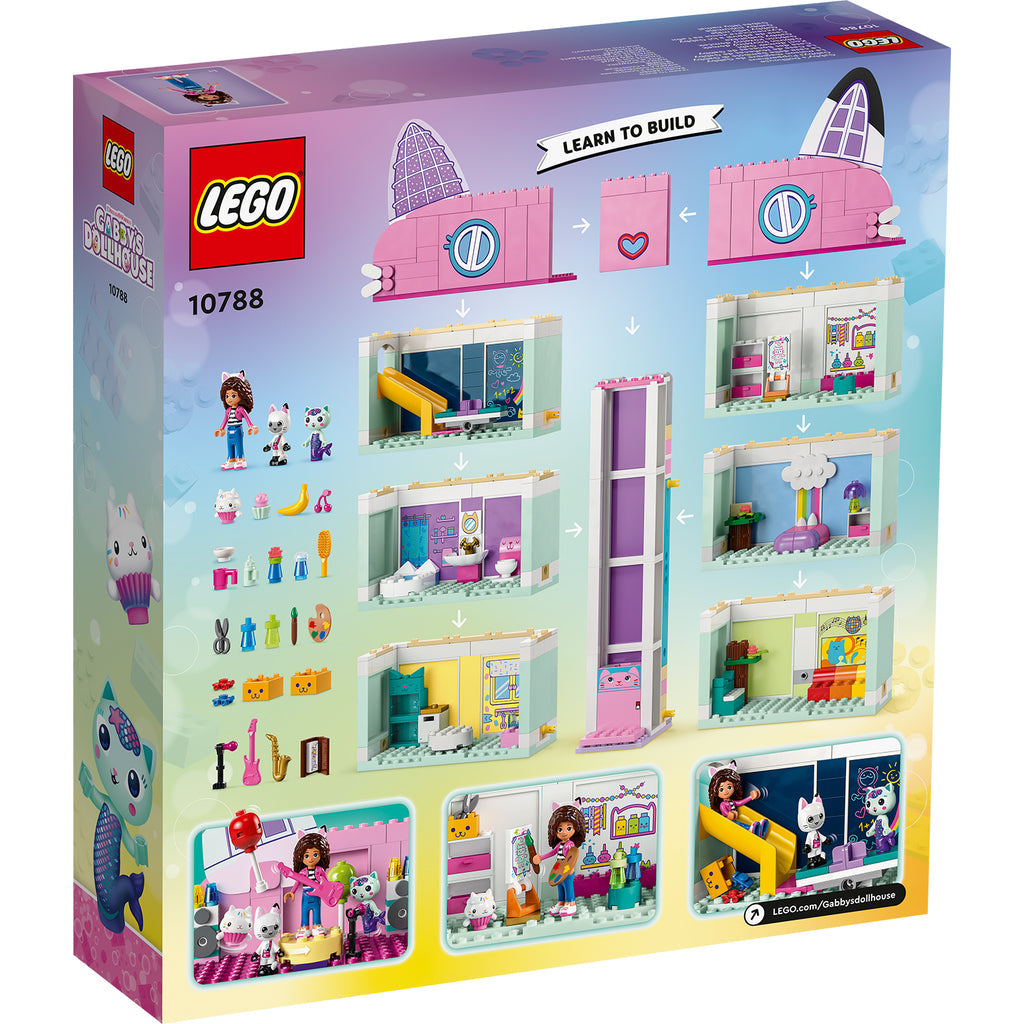 LEGO® Gabby’s Dollhouse (10788) - Đồ chơi lắp ráp Ngôi nhà búp bê Gabby LEGO - ảnh 5 - Lego