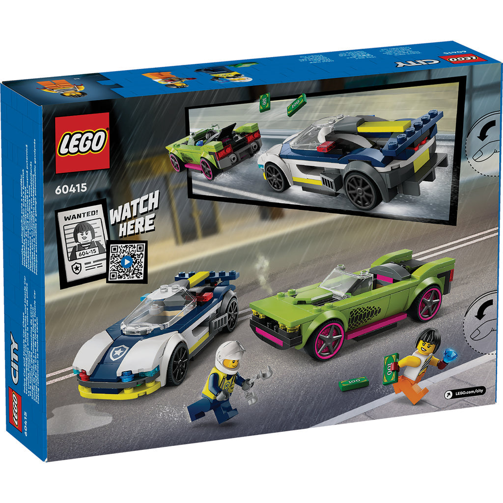 LEGO® City Police Car and Muscle Car Chase - Xe Cảnh Sát Đuổi Bắt Xe Cơ Bắp - LEGO 60415 LEGO - ảnh 3 - Lego