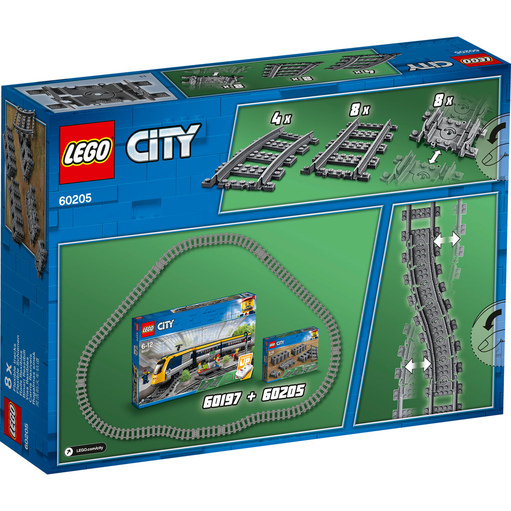 LEGO® City Tracks - Bộ Đường Ray Xe Lửa Linh Hoạt - LEGO 60205 - Hình ảnh bổ sung 7