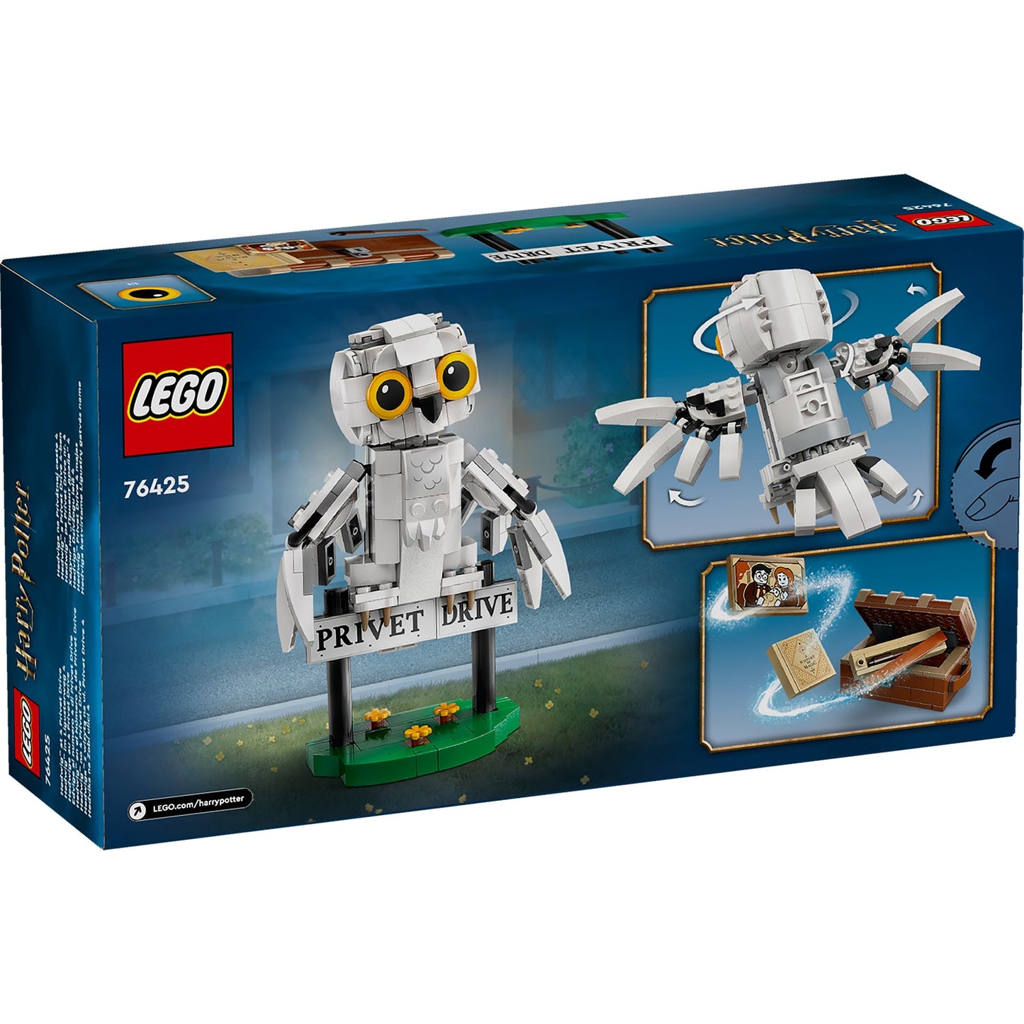 LEGO® Harry Potter™ Hedwig™ at 4 Privet Drive - Mô hình lắp ráp Cú Hedwig 76425 - LEGO LEGO - LEGO Sets