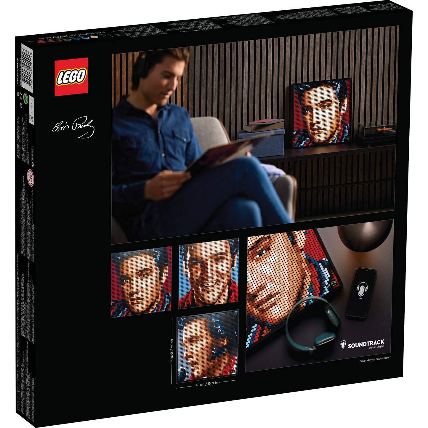 LEGO® Art Elvis Presley “The King” - Tranh Lắp Ráp Nghệ Thuật - LEGO 31204