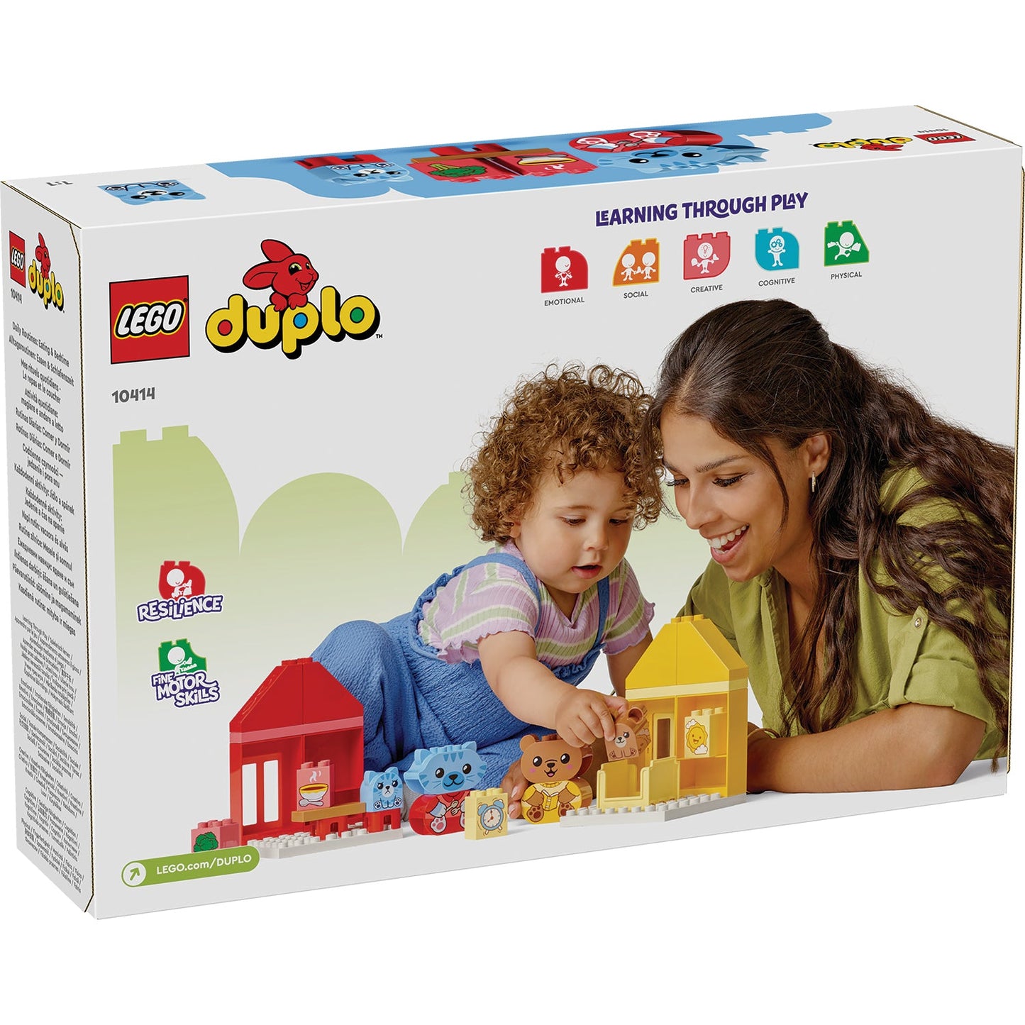 LEGO® DUPLO™ Daily Routines: Eating & Bedtime - Đồ chơi Thói quen hằng ngày cho bé - LEGO 10414 LEGO - ảnh 3 - Building Set