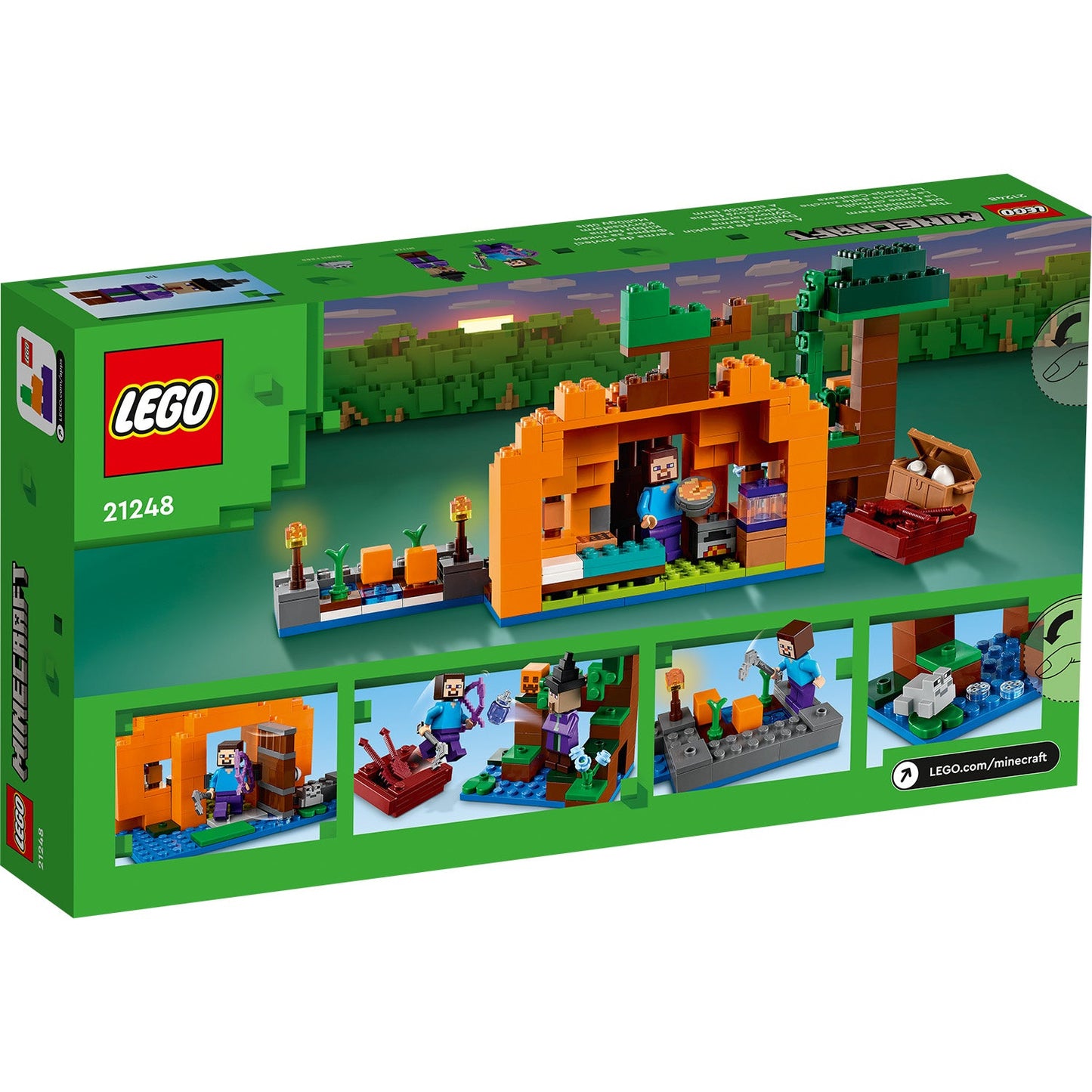LEGO® Minecraft® The Pumpkin Farm Đồ Chơi Lắp Ráp Trang Trại Bí Ngô LEGO 21248 LEGO - LEGO® Minecraft®