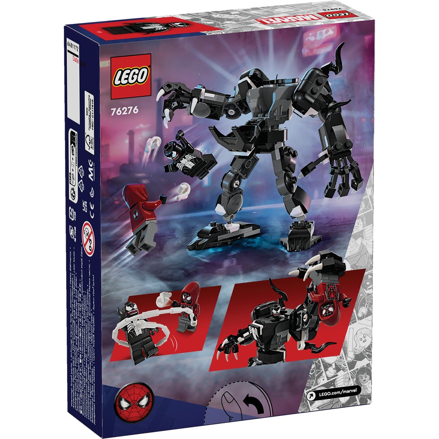 LEGO® Marvel Venom Mech Armor vs. Miles Morales Đồ Chơi Lắp Ráp Robot LEGO 76276 LEGO - LEGO Marvel