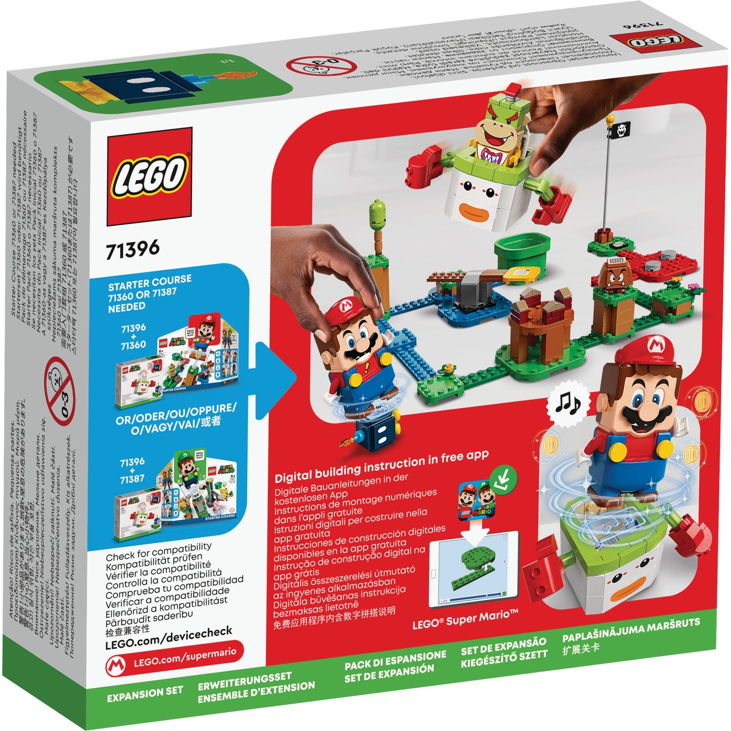 LEGO® Super Mario™ Bowser Jr.s Clown Car Expansion Set - Đồ Chơi Lắp Ráp Xe Hề Bowser Jr. - LEGO 71396 LEGO - ảnh 5 - Lego