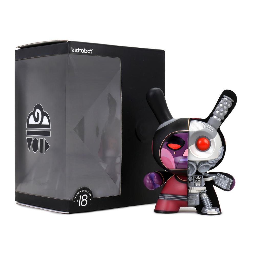 Void Mecha Half-Ray Android Dunny - Mô Hình Art Toy Cao Cấp Kidrobot (Destroy Edition)