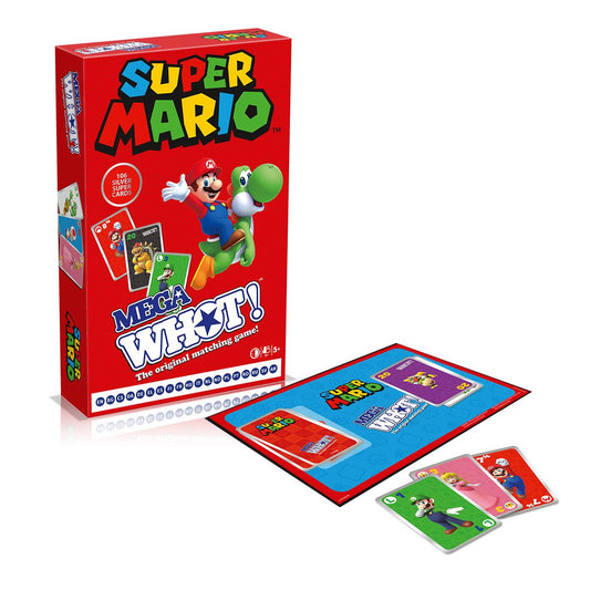 Super Mario Mega Whot! Card Game - Trò chơi thẻ bài Nintendo chính hãng - Winning Moves - Hình ảnh chi tiết 2