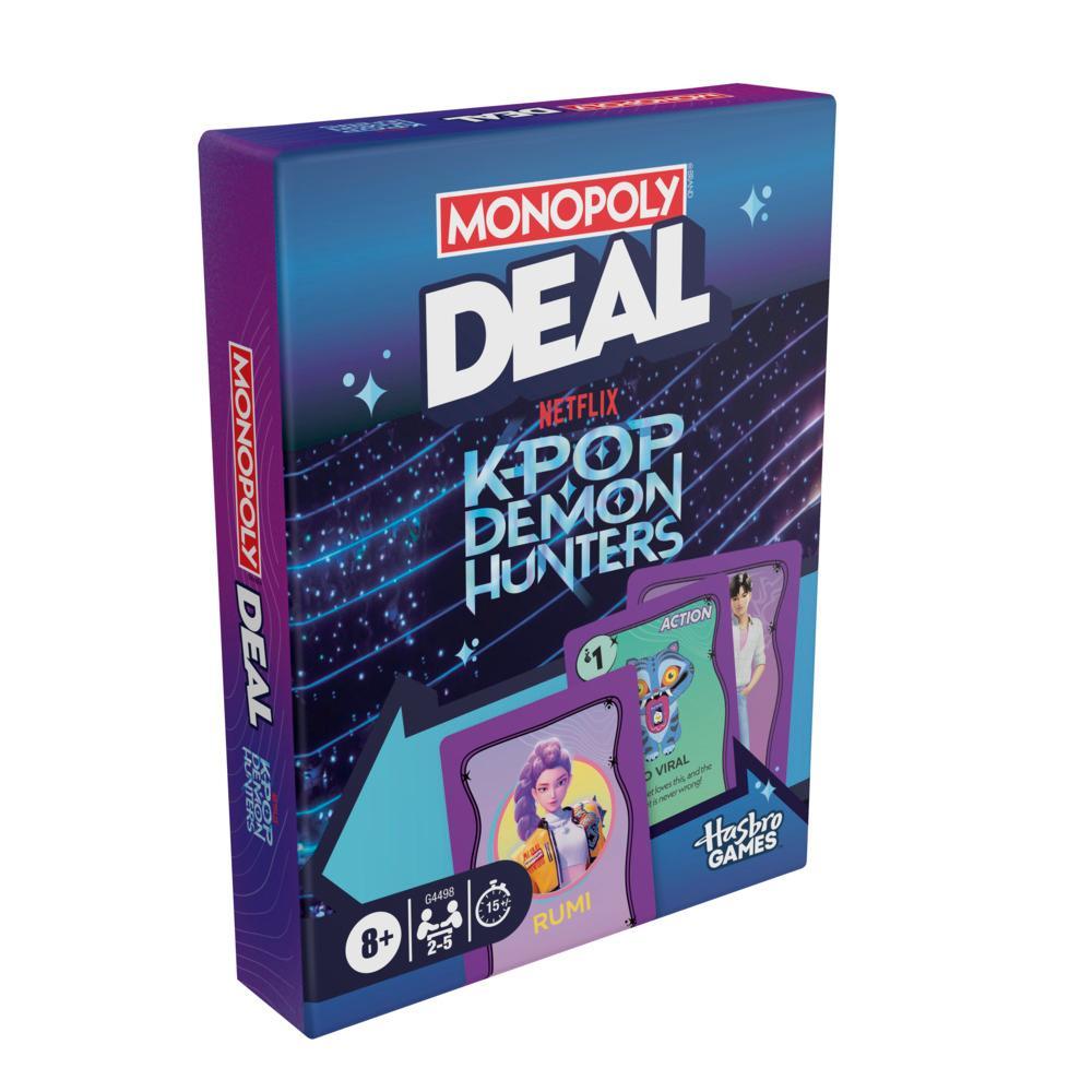 Bộ Bài Monopoly Deal: Phiên Bản K-Pop Demon Hunters (Netflix)