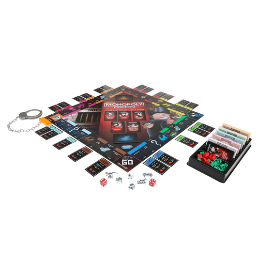 Cờ Tỷ Phú Monopoly Cheaters Edition - Phiên Bản Phá Luật (Kèm Còng Tay) Hasbro