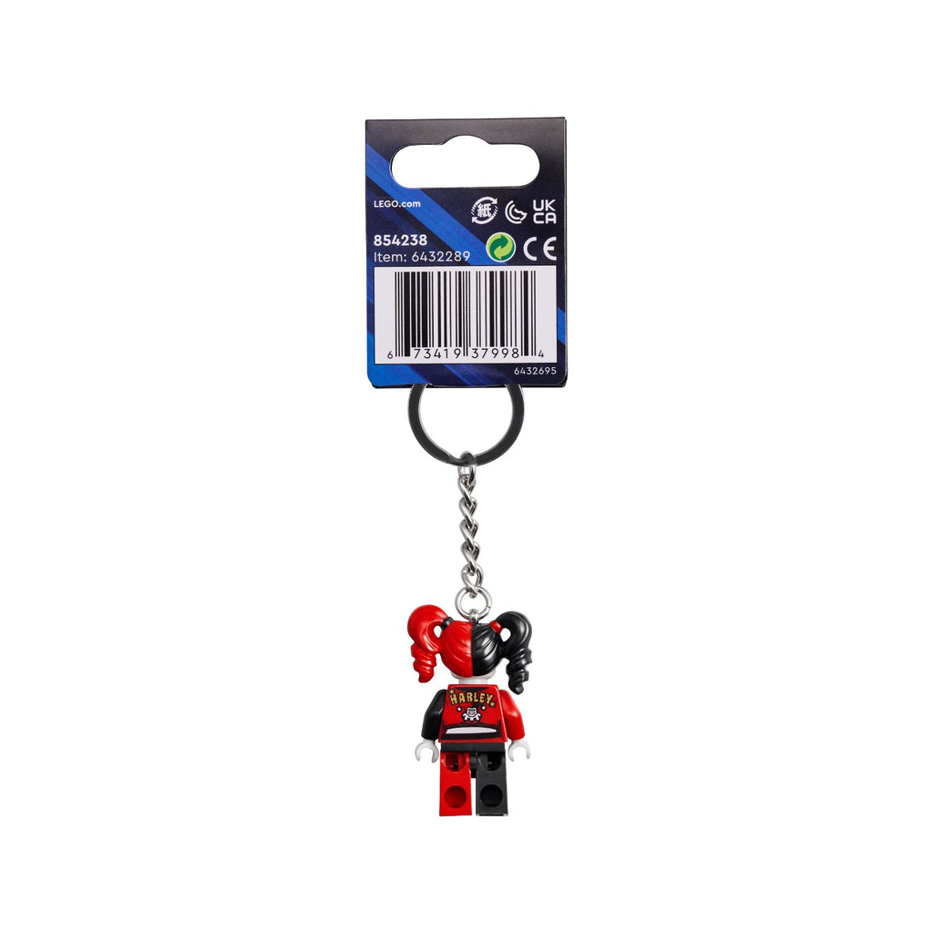 LEGO® DC Harley Quinn™ Keyring - Móc khóa nhân vật Harley Quinn - LEGO 854238 - Hình ảnh chi tiết 2