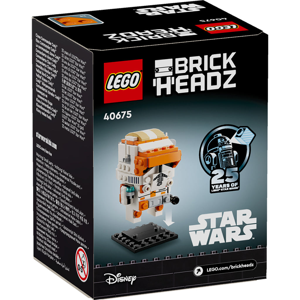 LEGO® BrickHeadz™ Clone Commander Cody™ 40675 - Mô Hình Lắp Ráp Star Wars