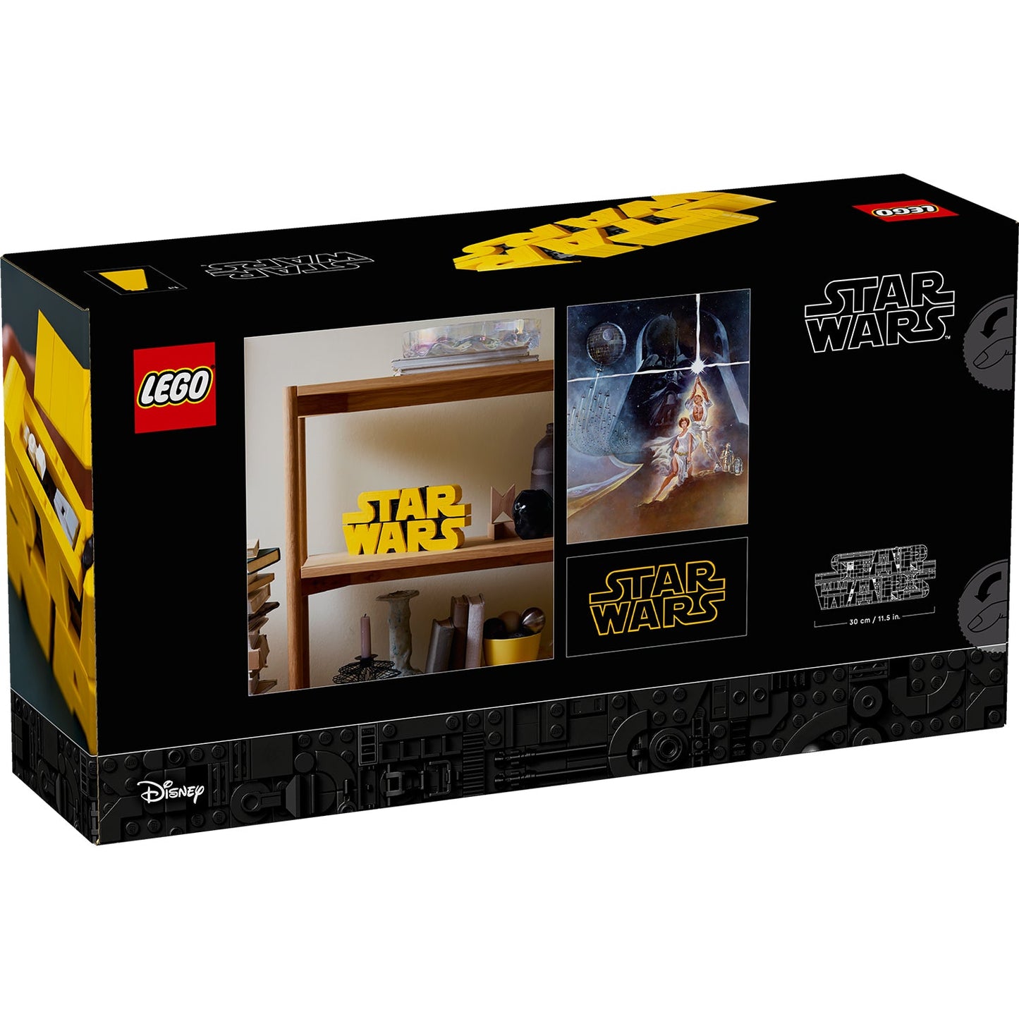 LEGO® Star Wars™ Brick-Built Star Wars Logo - Mô Hình Lắp Ráp Biểu Tượng 75407