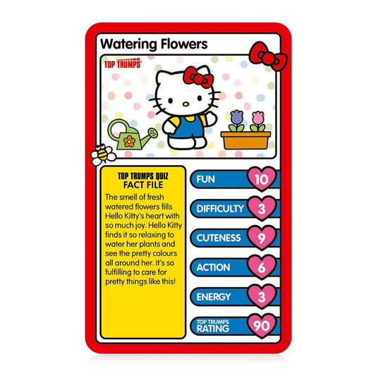 Hello Kitty Top Trumps Card Game - Trò chơi thẻ bài trẻ em - Winning Moves - Hình ảnh chi tiết 2