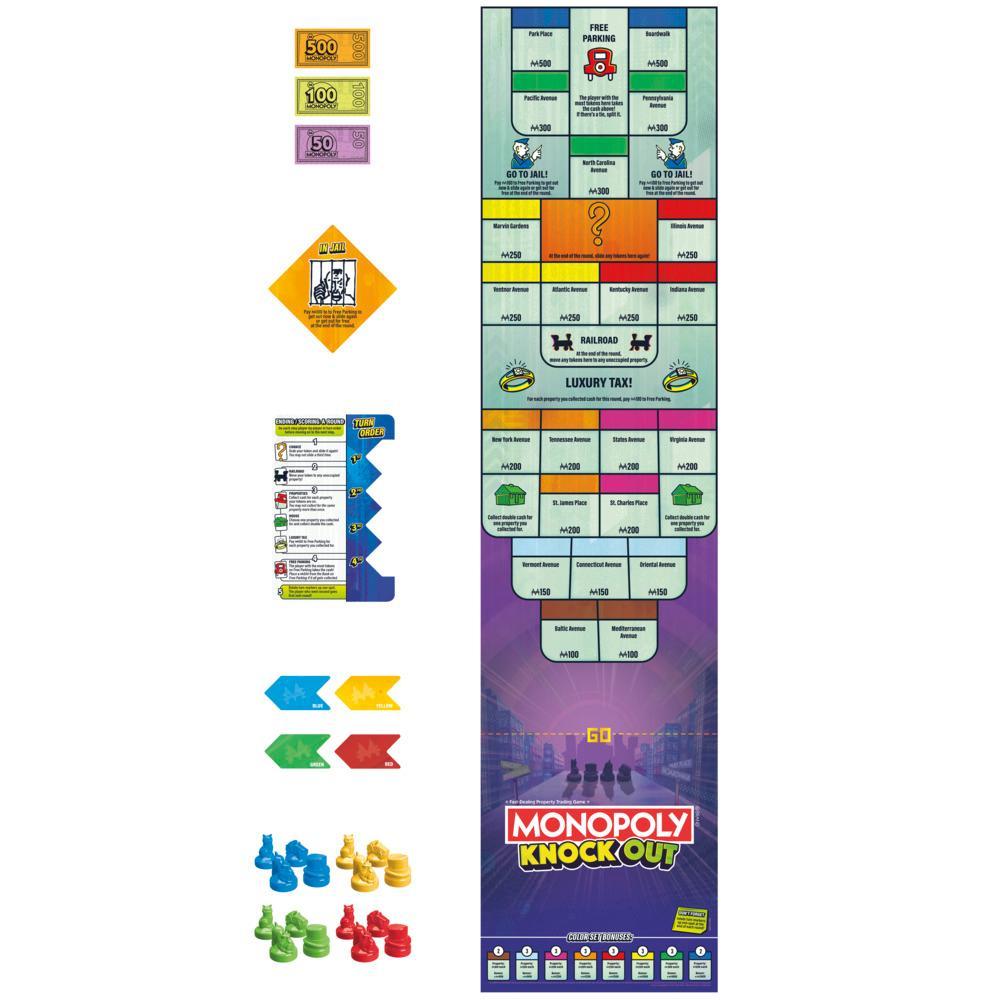 Monopoly Knockout - Trò Chơi Board Game Gia Đình Vui Nhộn