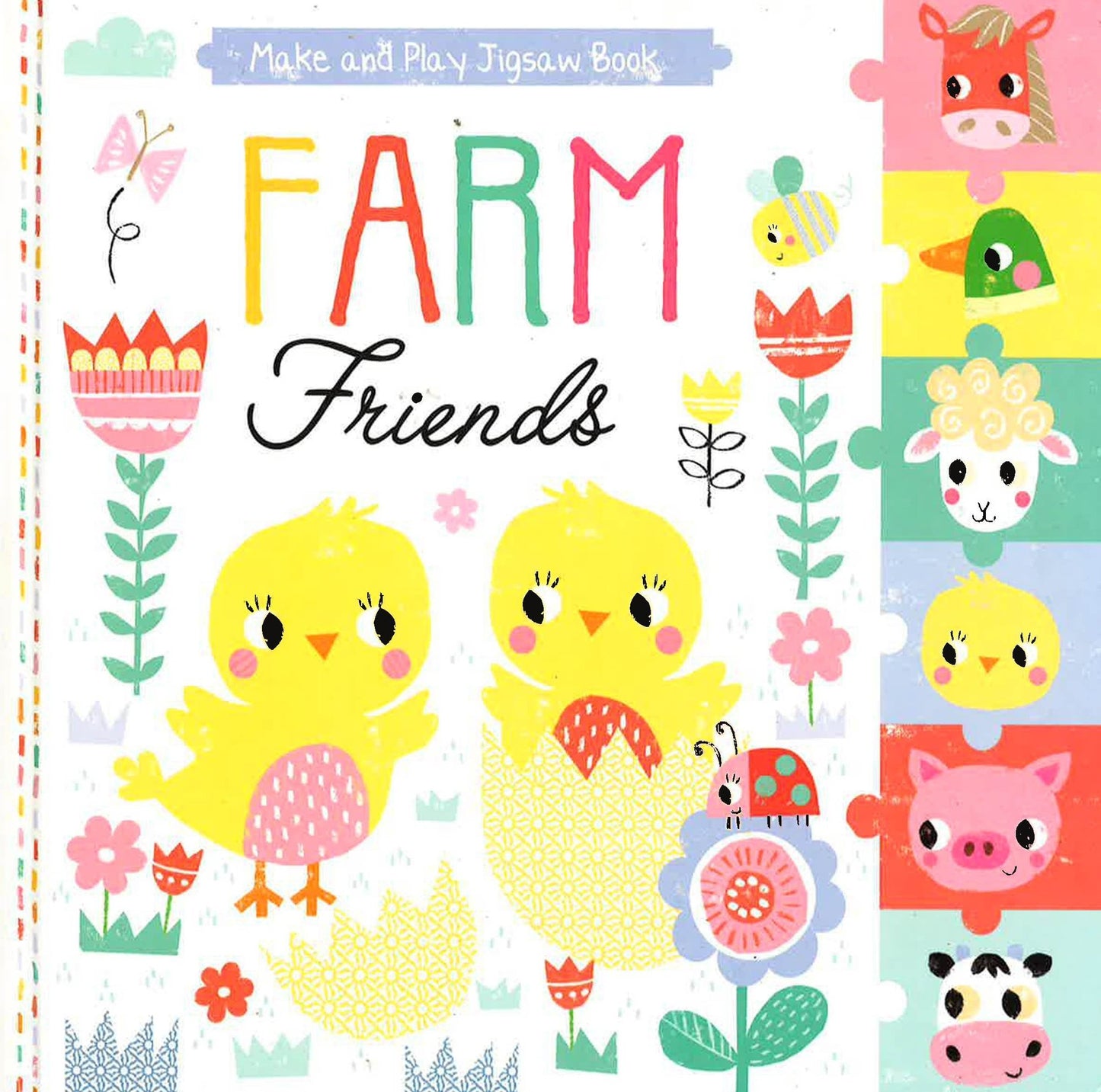 Make And Play Jigsaw Book: Farm Friends
