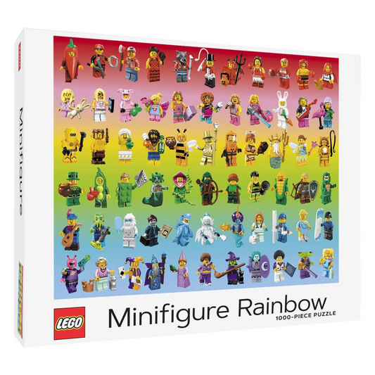 LEGO Minifigure Rainbow 1000-Piece Puzzle - Bộ Xếp Hình 1000 Mảnh - LEGO - Hình ảnh chi tiết 2