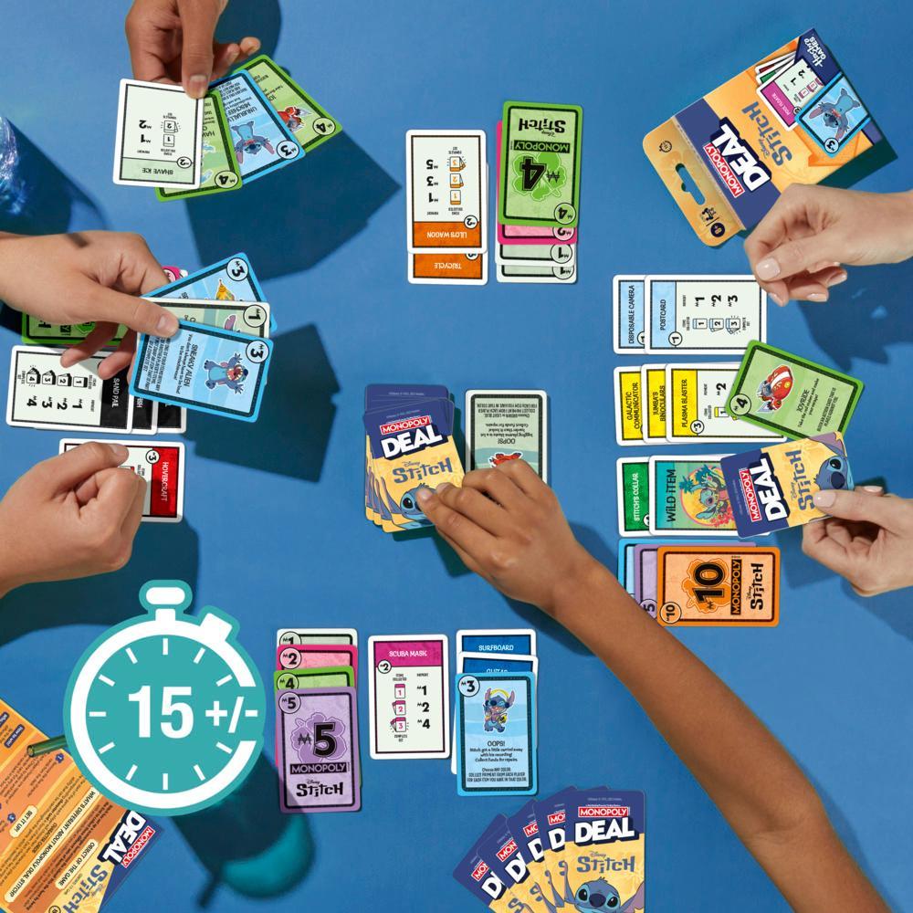 Monopoly Deal: Phiên Bản Disney Stitch - Board Game Thẻ Bài Hasbro