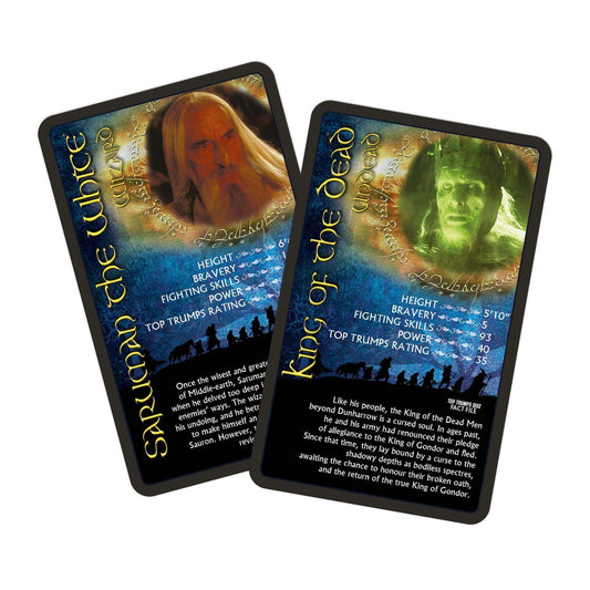 Lord of the Rings Top Trumps Battle Mat Card Game - Board Game Thẻ Bài Chiến Thuật - Winning Moves - Hình ảnh chi tiết 2