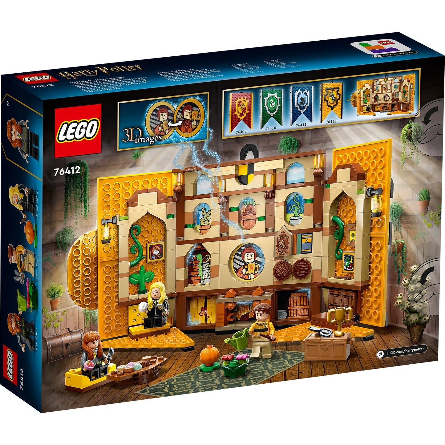 LEGO® Harry Potter™ Hufflepuff™ House banner - Bộ Lắp Ráp Phông Nền Nhà Hufflepuff - LEGO 76412 LEGO - ảnh 3 - Lego Construct