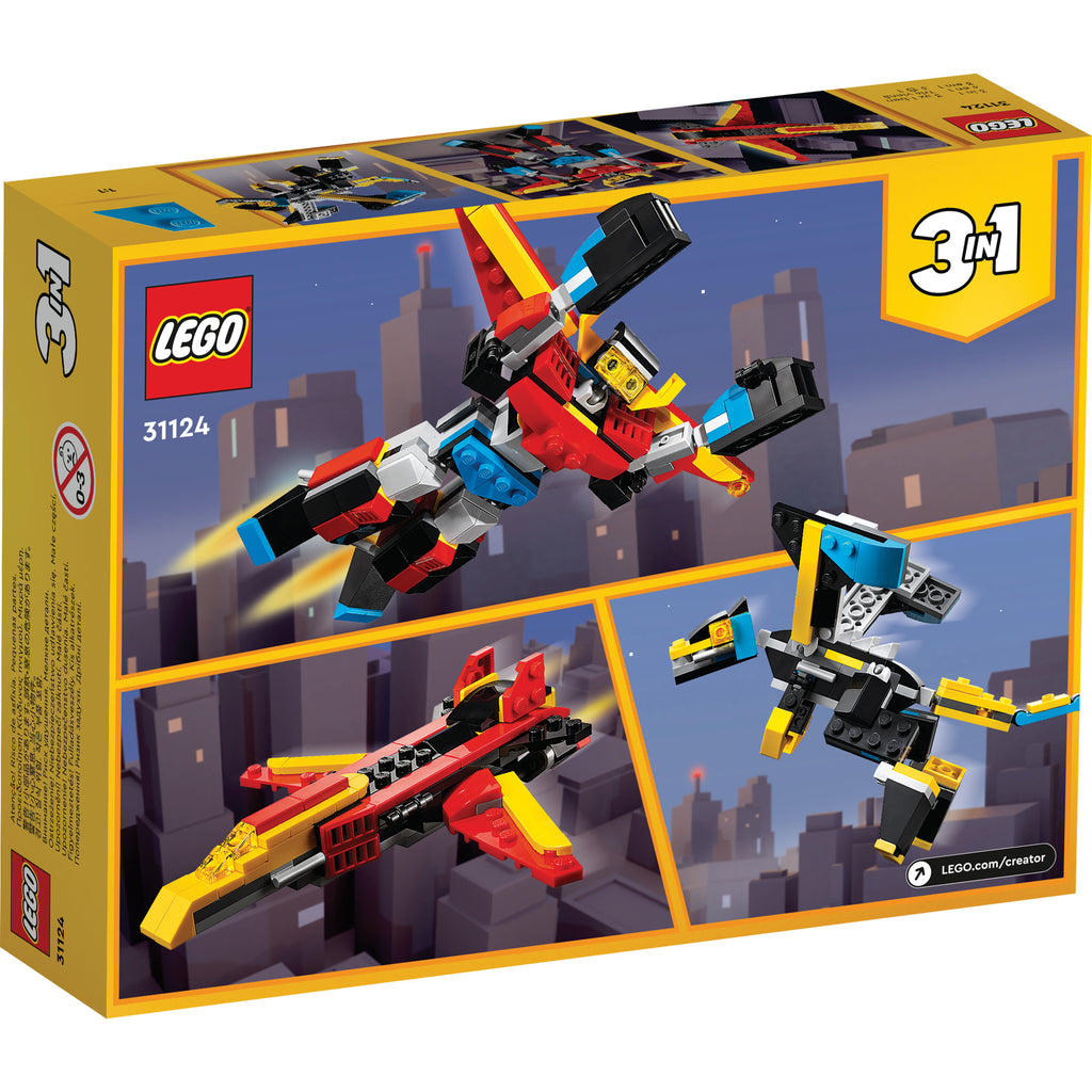 LEGO® Creator 3-in-1 Super Robot Đồ Chơi Lắp Ráp 3 Trong 1 LEGO 31124