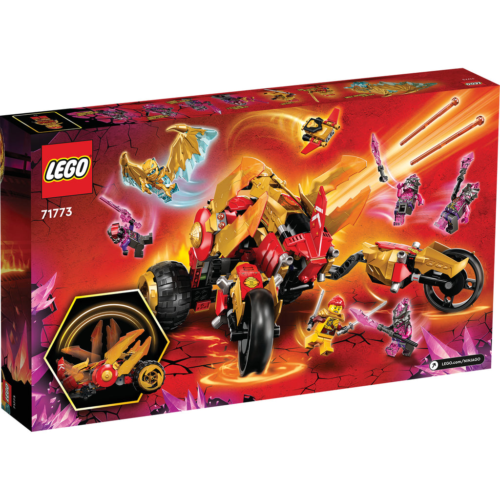 LEGO® NINJAGO® Kai’s Golden Dragon Raider - Đồ Chơi Lắp Ráp Xe Đua Rồng Vàng - LEGO 71773 LEGO - ảnh 5 - LEGO Construction Se