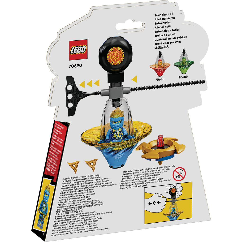 LEGO® NINJAGO® Jays Spinjitsu Ninja Training - Đồ Chơi Lắp Ráp Con Quay Ninja - LEGO 70690