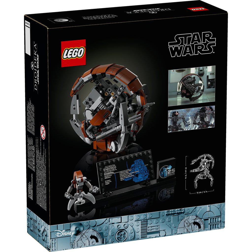 LEGO® Star Wars™ Droideka™ - Mô Hình Lắp Ráp Robot Chiến Đấu 75381