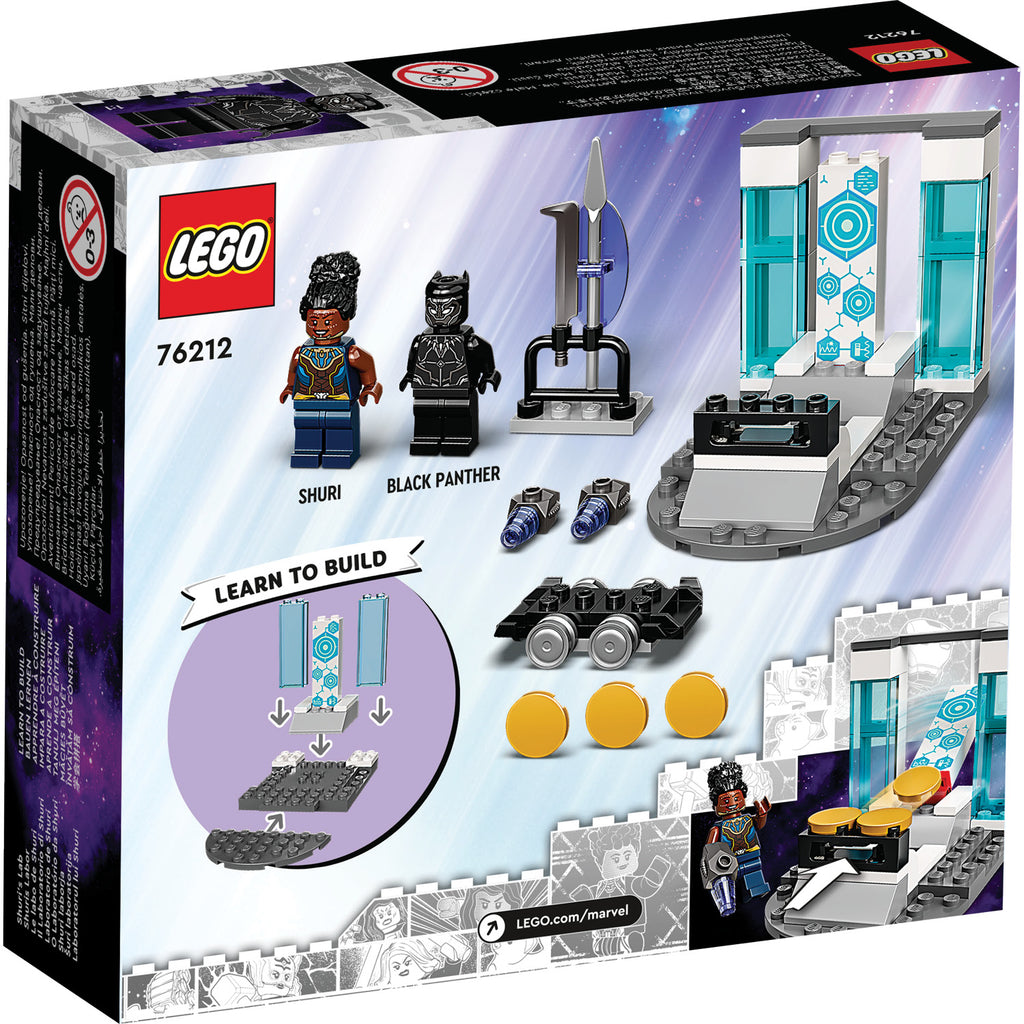 LEGO® Marvel Shuris Lab Đồ Chơi Lắp Ráp Phòng Thí Nghiệm Siêu Anh Hùng LEGO 76212