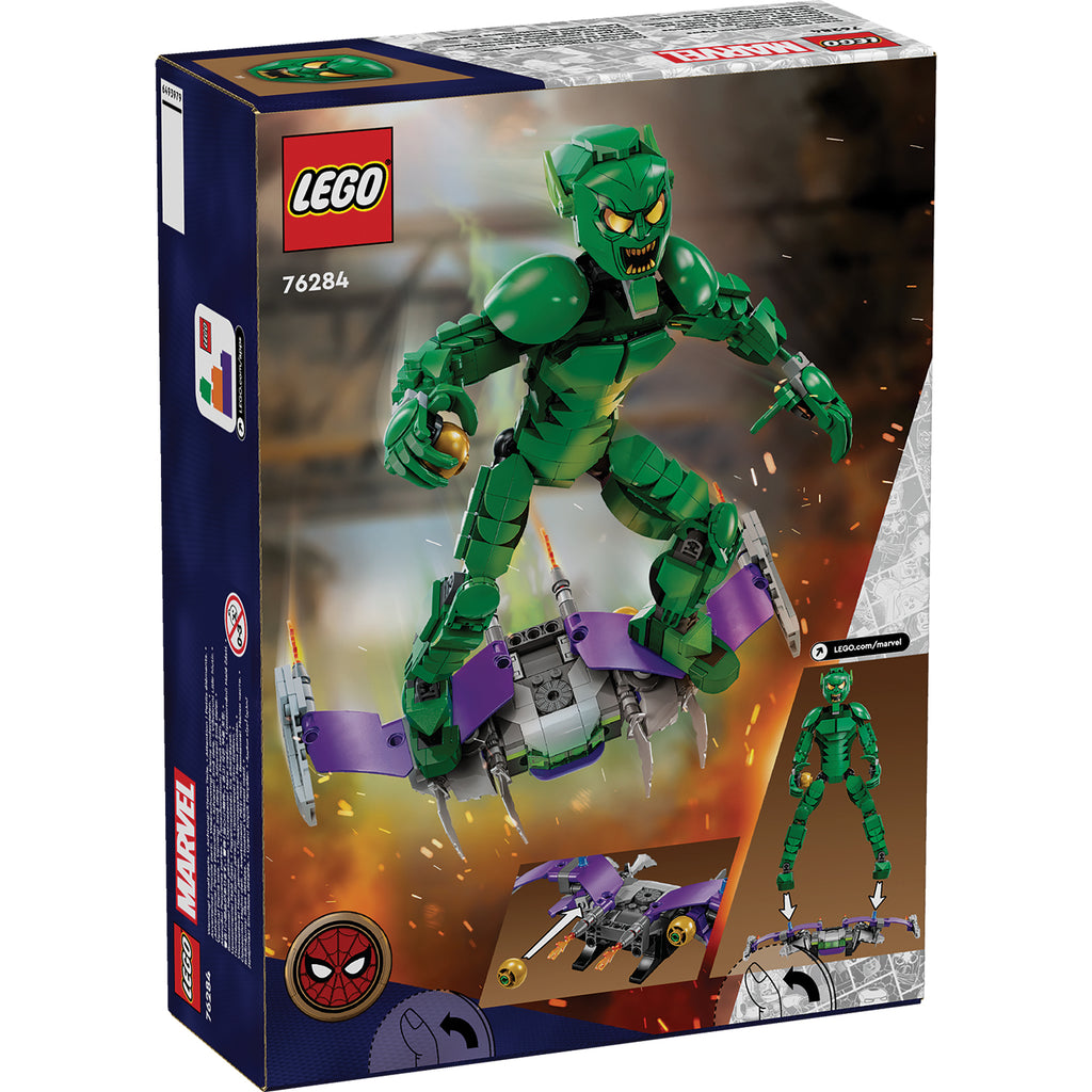 LEGO® Marvel Green Goblin Construction Figure - Mô Hình Lắp Ráp Green Goblin LEGO 76284 - Hình ảnh bổ sung 9