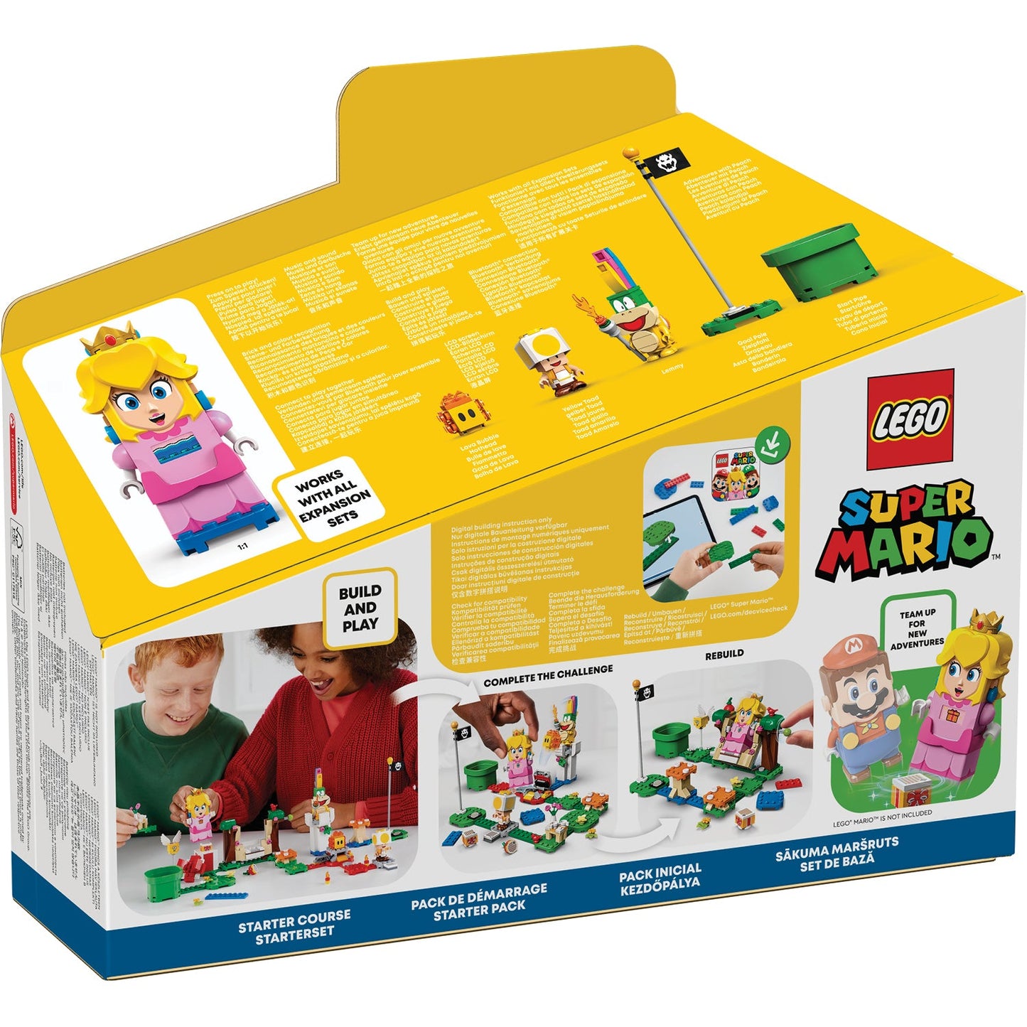 LEGO® Super Mario™ Adventures with Peach Starter Course - Bộ Đồ Chơi Khởi Đầu Tương Tác LEGO 71403