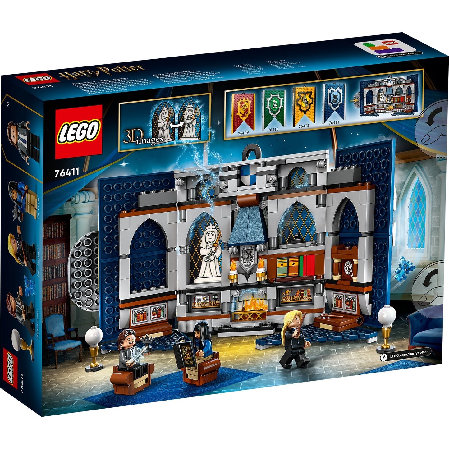 LEGO® Harry Potter™ Ravenclaw™ House Banner - Bộ Lắp Ráp Biểu Ngữ Nhà Ravenclaw - LEGO 76411