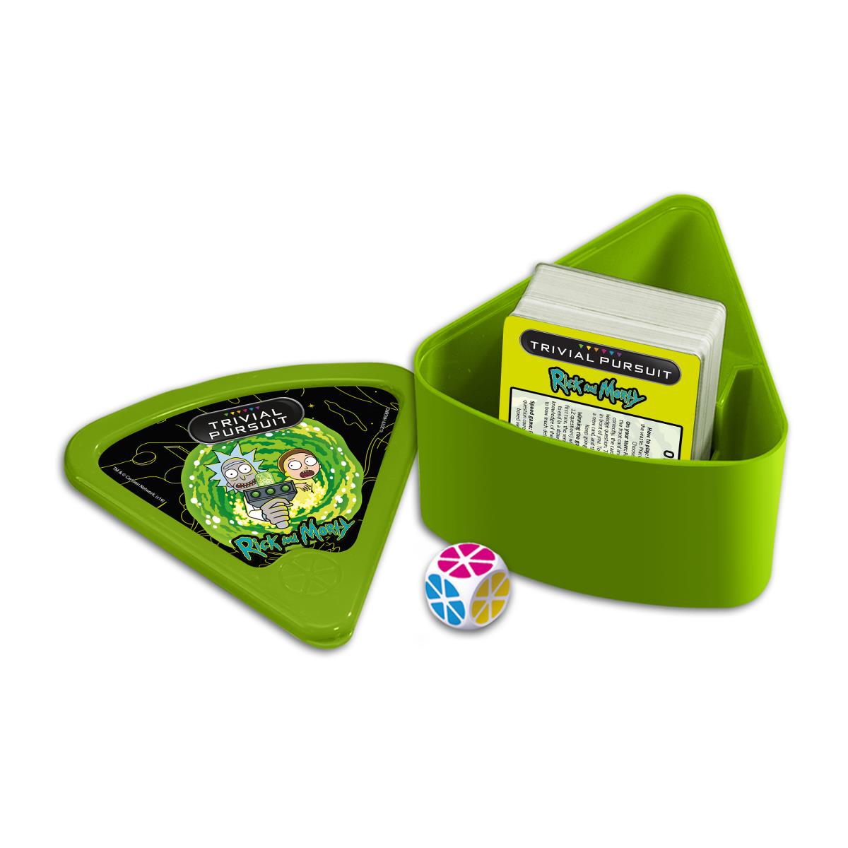 Rick & Morty Trivial Pursuit Game Knowledge Card Game - Trò Chơi Thẻ Bài Đố Vui - Winning Moves - Hình ảnh bổ sung 4