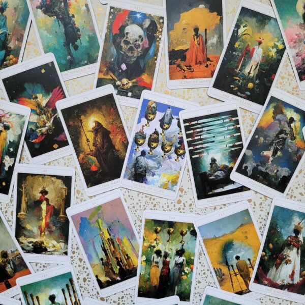 Bộ Bài Artist Decoded Tarot - Giao Thoa Giữa AI và Trí Tuệ Cổ Xưa
