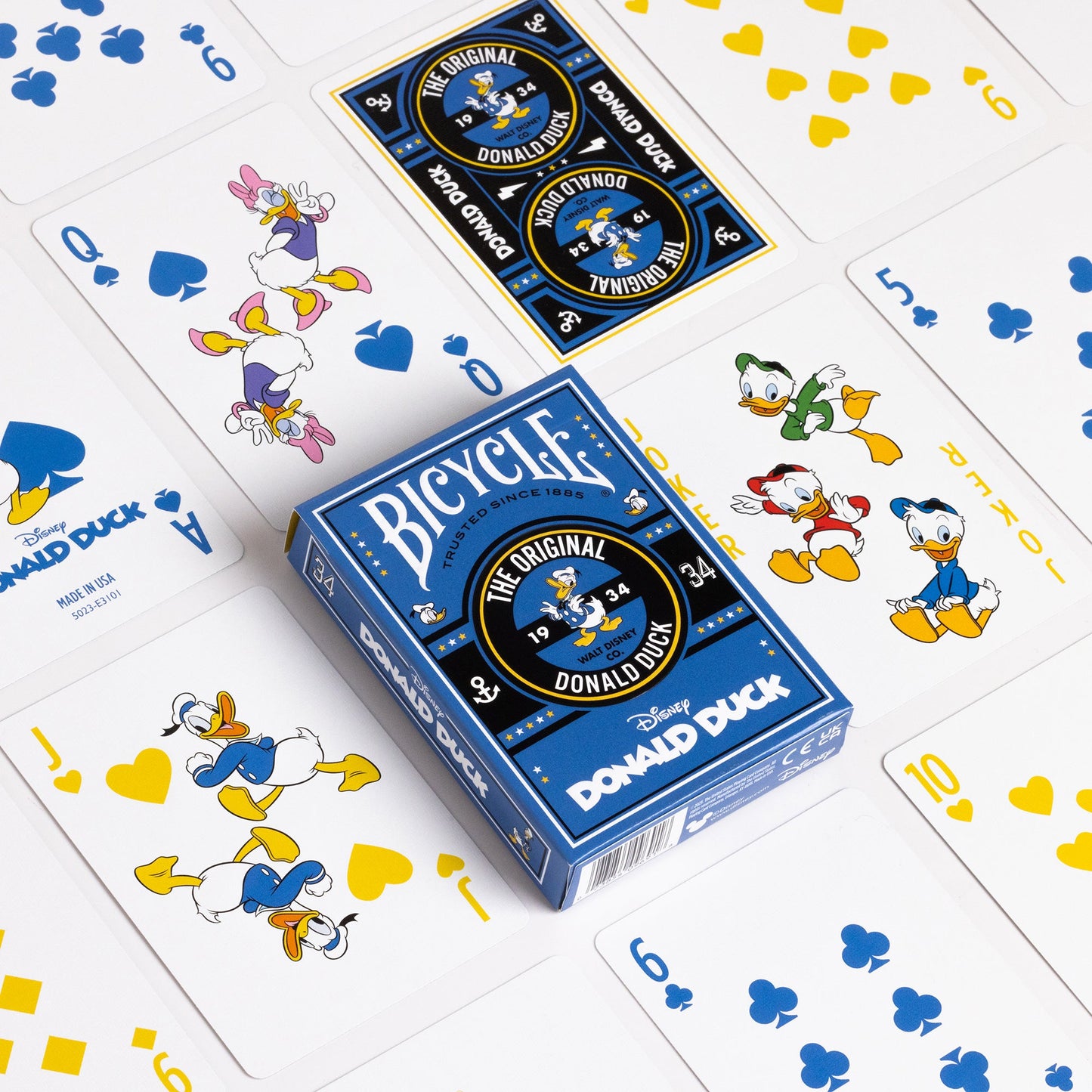 Bicycle Disney Donald Duck Playing Cards - Bài Tây Kỷ Niệm 90 Năm - Bicycle