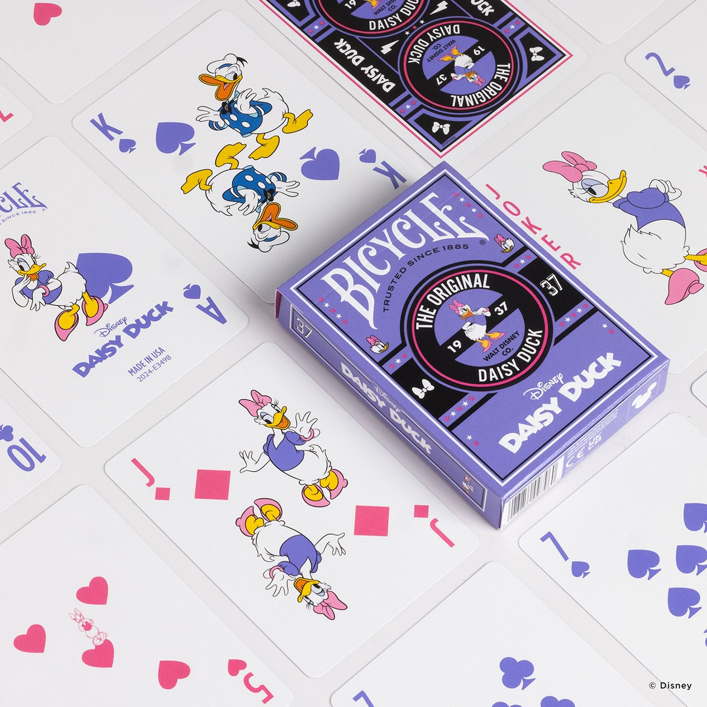 Bicycle Daisy Duck Playing Cards - Bài Tây Disney chính hãng - Bicycle
