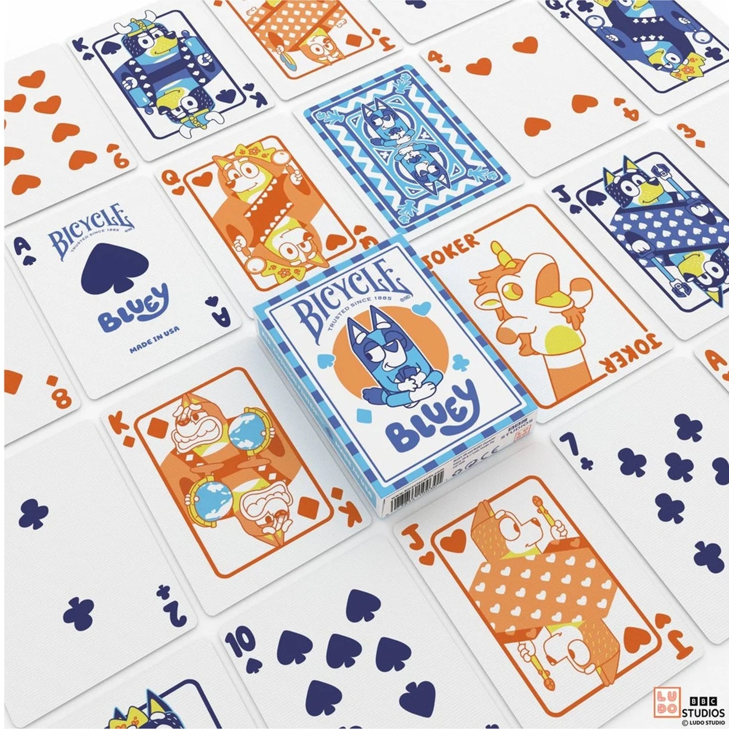 Bicycle Bluey Playing Cards