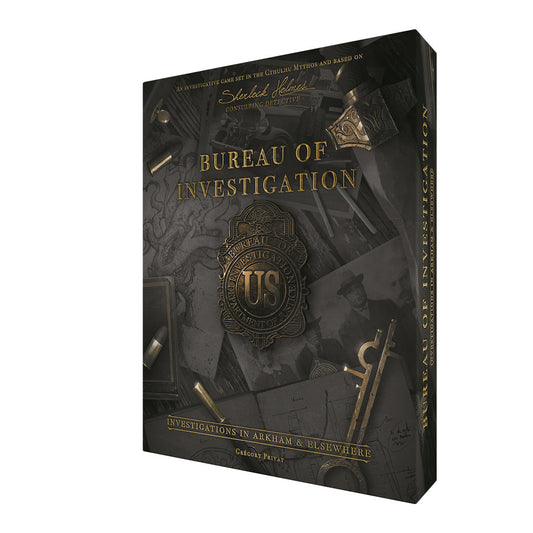 Bureau of Investigation - Board game thám tử kinh dị Cthulhu - Space Cowboys