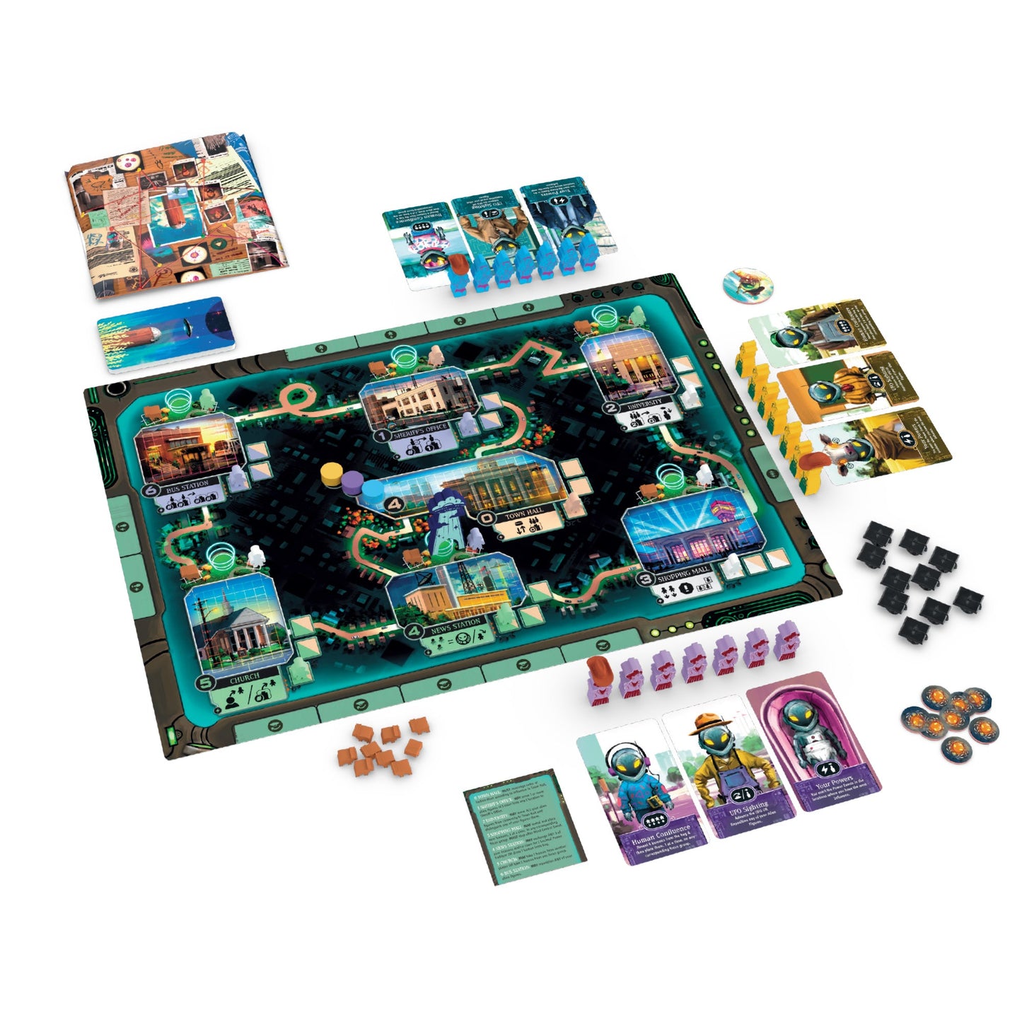SILOS Board Game - Trò chơi Board Game Chiến Thuật Người Ngoài Hành Tinh - Allplay