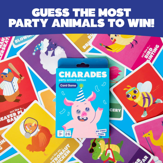 Charades, Party Animal Edition from Bee Street Games, by Relatable – C