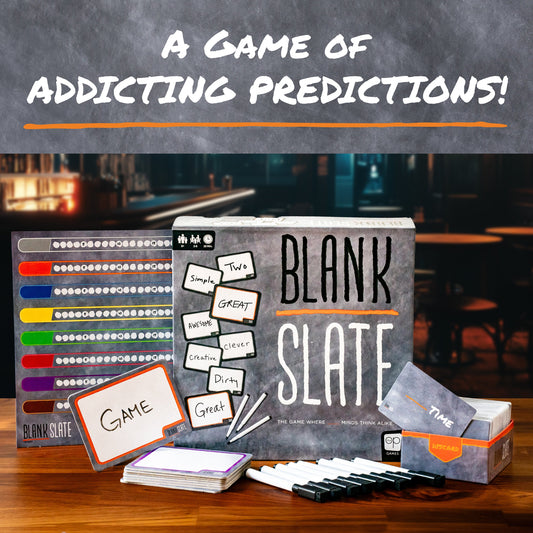 BLANK SLATE™ - Board Game Điền Từ Đoán Ý Đồng Đội - The Op Games