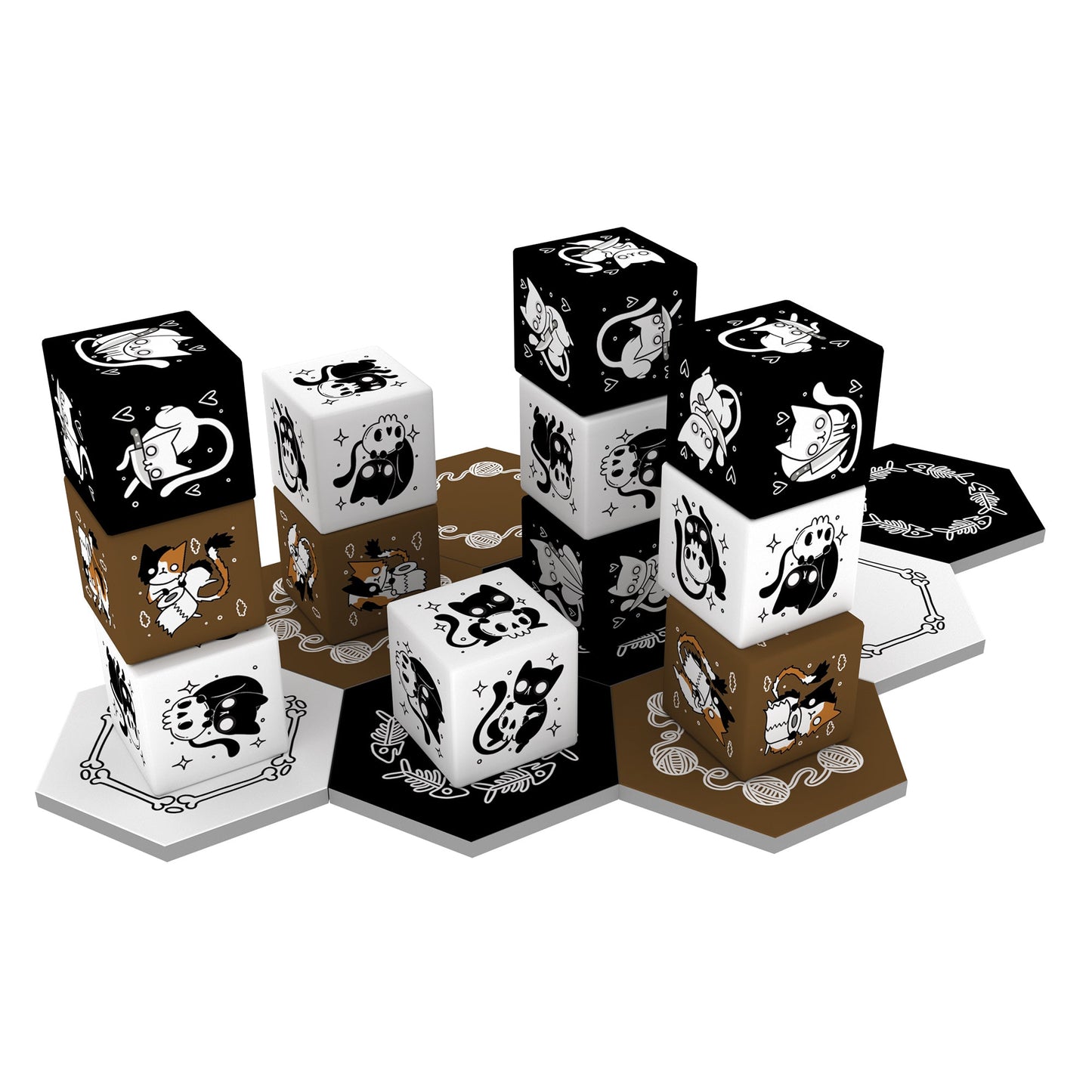 Cat a Comb Board Game - Trò chơi board game chiến thuật mèo - Thundergryph