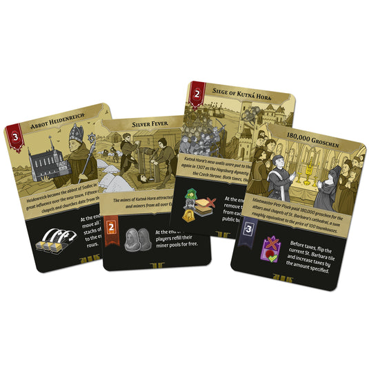 Kutna Hora: The City of Silver - Board Game Chiến Thuật Xây Dựng Thành Phố - Czech Games Edition