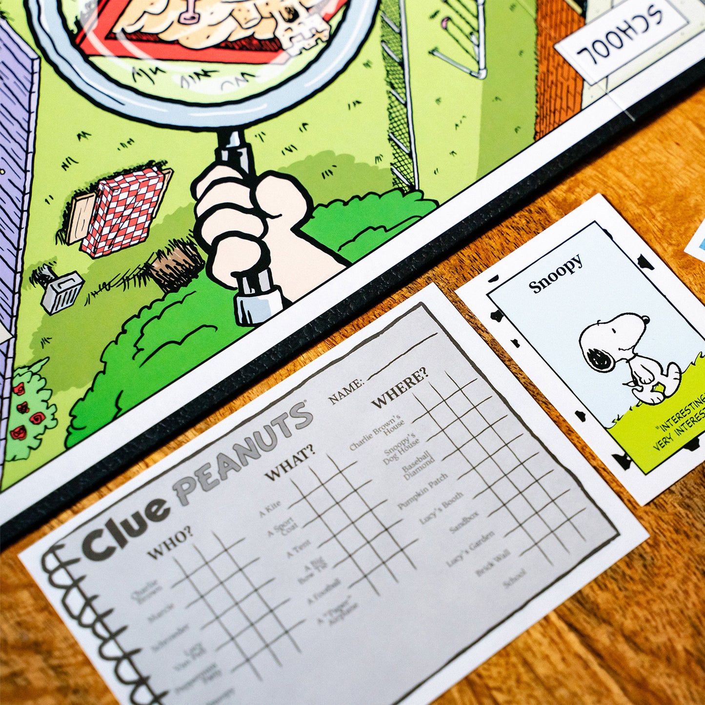CLUE®: PEANUTS - Board Game Giải đố Bí ẩn - The Op Games