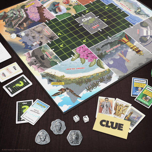 CLUE®: Godzilla - Trò chơi Board Game Trinh thám - The Op Games