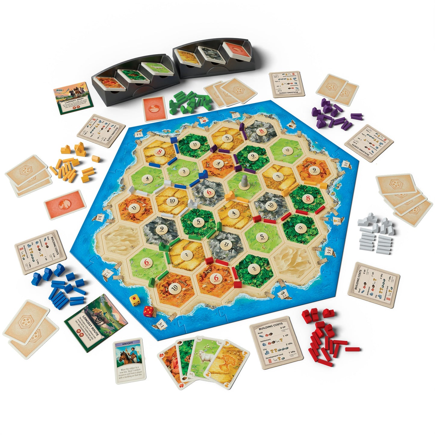 CATAN 5-6 Player Board Game Extension (6th Edition) - Bản mở rộng 5-6 người chơi - Catan Studio