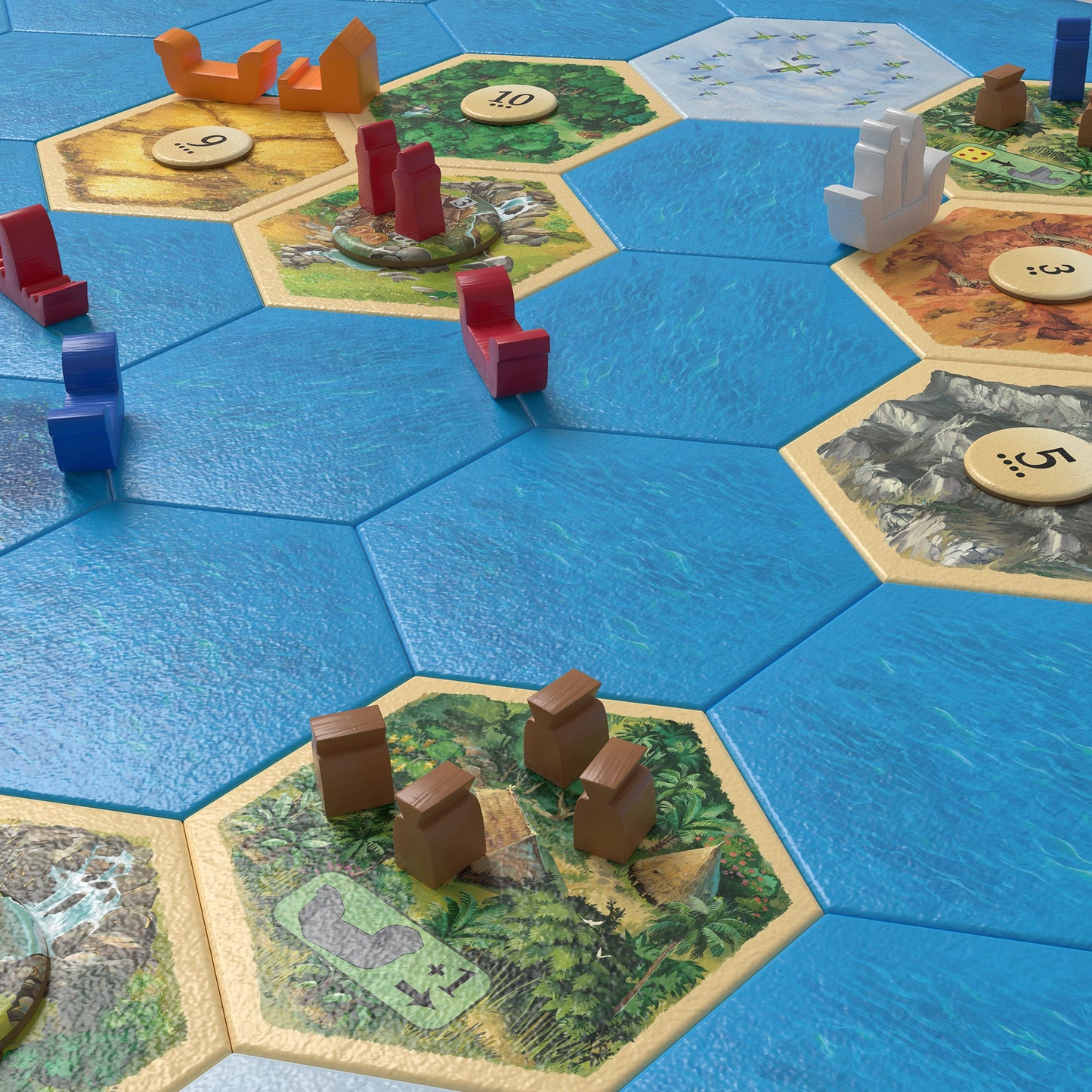 CATAN® – Explorers & Pirates Board Game Expansion - Bản mở rộng Board Game thám hiểm - Catan Studio