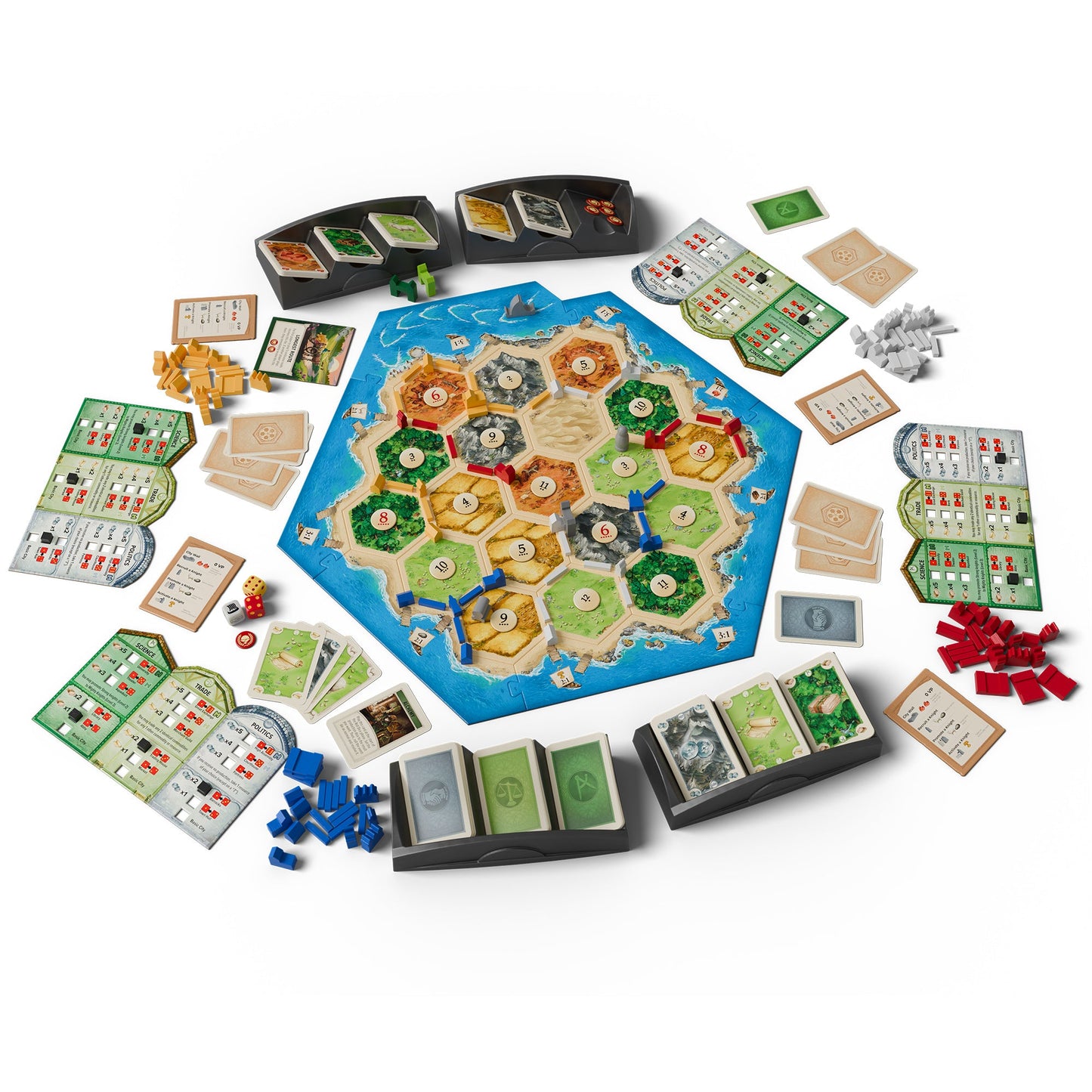 CATAN Cities & Knights Board Game Expansion (6th Edition) - Bản mở rộng Board Game - CATAN Studio