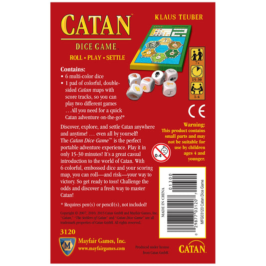 CATAN Dice Game - Trò chơi xúc xắc chiến thuật - Catan Studio